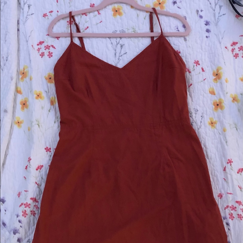 Red Abercrombie and fitch dress